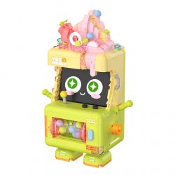 WEILE CREATION 2174 QUẦY TRÁNG MIỆNG CHANH VANI bộ đồ chơi xếp lắp ráp ghép mô hình ICE CREAM 656 khối