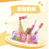 WEILE CREATION 2174 QUẦY TRÁNG MIỆNG CHANH VANI bộ đồ chơi xếp lắp ráp ghép mô hình ICE CREAM 656 khối