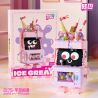 WEILE CREATION 2175 DESSERT INN GẶP GỠ VỚI BỘT KHOAI MÔN bộ đồ chơi xếp lắp ráp ghép mô hình ICE CREAM 623 khối
