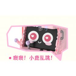 WEILE CREATION 2175 DESSERT INN GẶP GỠ VỚI BỘT KHOAI MÔN bộ đồ chơi xếp lắp ráp ghép mô hình ICE CREAM 623 khối