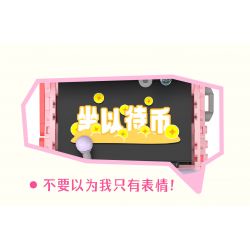 WEILE CREATION 2175 DESSERT INN GẶP GỠ VỚI BỘT KHOAI MÔN bộ đồ chơi xếp lắp ráp ghép mô hình ICE CREAM 623 khối