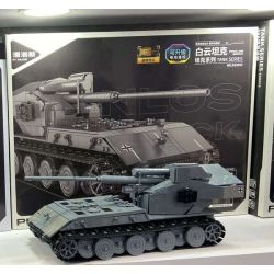 PanlosBrick 632023 Panlos Brick 632023 XE TĂNG CHỞ VŨ KHÍ E100-WT BAIYUN bộ đồ chơi xếp lắp ráp ghép mô hình Military Army Quân Sự Bộ Đội 2375 khối