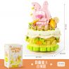 GEKKOSHA 802029 CHIẾC BÁNH BẬP BÊNH NHỎ XINH SOUFFLÉ VÀ CARROT BUNNY bộ đồ chơi xếp lắp ráp ghép mô hình Arts & Crafts SHAKE