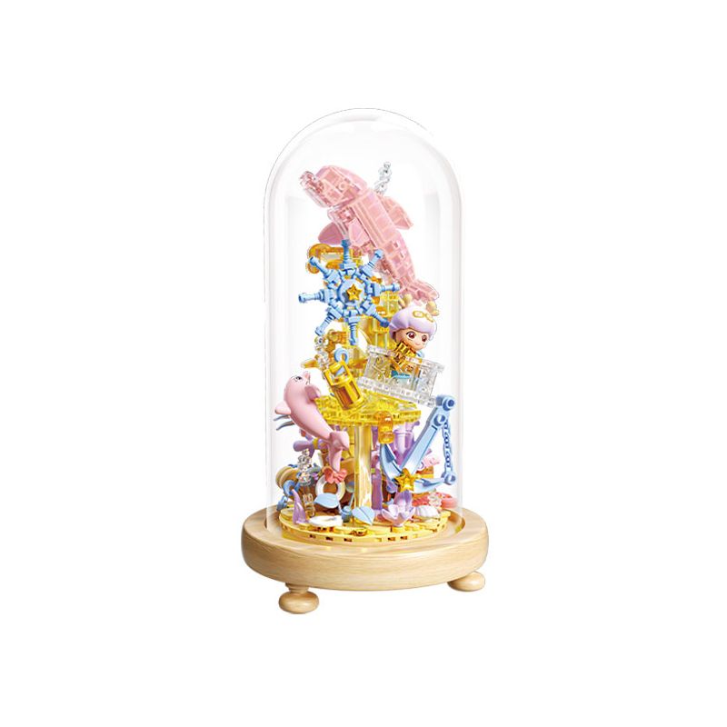 GEKKOSHA 804239 GIẤC MƠ BIỂN SÂU HÀNH TRÌNH ĐẾN NHỮNG VÌ SAO bộ đồ chơi xếp lắp ráp ghép mô hình Arts & Crafts THE TRIPS