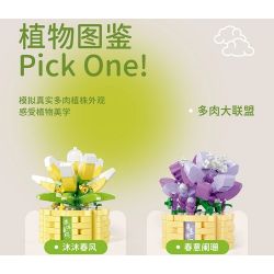 MOYU BLOCK MY97141 97141 YÊU TINH TRONG CHẬU TRÀN ĐẦY NĂNG LƯỢNG bộ đồ chơi xếp lắp ráp ghép mô hình Creator Sáng Tạo 282 khối