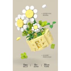 MOYU BLOCK MY97142 97142 YÊU TINH TRONG CHẬU SINH RA HƯỚNG VỀ PHÍA MẶT TRỜI bộ đồ chơi xếp lắp ráp ghép mô hình Creator Sáng Tạo 290 khối