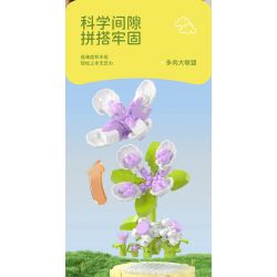 MOYU BLOCK MY97143 97143 YÊU TINH TRONG CHẬU ĐÀO YAOYAO bộ đồ chơi xếp lắp ráp ghép mô hình Creator Sáng Tạo 284 khối