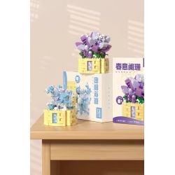 MOYU BLOCK MY97143 97143 YÊU TINH TRONG CHẬU ĐÀO YAOYAO bộ đồ chơi xếp lắp ráp ghép mô hình Creator Sáng Tạo 284 khối