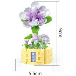 MOYU BLOCK MY97144 97144 YÊU TINH TRONG CHẬU LỜI HỨA CỦA HOA HUỆ THUNG LŨNG bộ đồ chơi xếp lắp ráp ghép mô hình Creator Sáng Tạo 274 khối