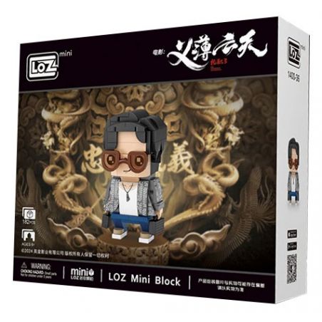 LOZ 1400-36 "ZHAZHI 3 YI BO YUNTIAN" AH HUA bộ đồ chơi xếp lắp ráp ghép mô hình Movie & Game Phim Và Trò Chơi