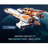 TOP TOY TC1419 1419 KHOA HỌC VIỄN TƯỞNG TÀU CON THOI bộ đồ chơi xếp lắp ráp ghép mô hình SPACE SHUTTLE TECHDREAM 800 khối