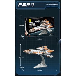 TOP TOY TC1419 1419 KHOA HỌC VIỄN TƯỞNG TÀU CON THOI bộ đồ chơi xếp lắp ráp ghép mô hình SPACE SHUTTLE TECHDREAM 800 khối