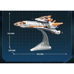 TOP TOY TC1419 1419 KHOA HỌC VIỄN TƯỞNG TÀU CON THOI bộ đồ chơi xếp lắp ráp ghép mô hình SPACE SHUTTLE TECHDREAM 800 khối