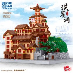 ZHEGAO LZ8259 8259 HONGYADONG bộ đồ chơi xếp lắp ráp ghép mô hình Creator Sáng Tạo 4088 khối