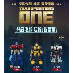 BLOKEES 71105 TRANSFORMERS STAR EDITION TẬP 5 NGUỒN GỐC bộ đồ chơi xếp lắp ráp ghép mô hình Movie & Game TRANSFORMERS ONE Phim Và Trò Chơi