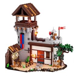 LUMIBRICKS FUNWHOLE F9048 9048 THỜI TRUNG CỔ SÂN TẬP BINH SĨ bộ đồ chơi xếp lắp ráp ghép mô hình Medieval Castle Chiến Tranh Trung Cổ 964 khối