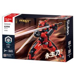 SLUBAN M38-B1297 B1297 1297 M38B1297 38-B1297 BẬC THẦY CƠ KHÍ CON DAO TRƯỜNG SINH VĨNH CỬU MECHA TINH ANH bộ đồ chơi xếp lắp ráp ghép mô hình 554 khối