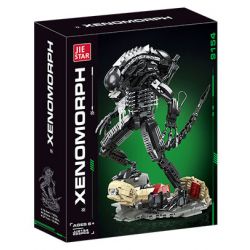 JIESTAR JJ9154 9154 CHIẾN ĐẤU VỚI NGƯỜI NGOÀI HÀNH TINH bộ đồ chơi xếp lắp ráp ghép mô hình XENOMORPH 882 khối