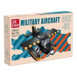JIESTAR 58273 MÁY BAY ĐỔ BỘ ACK-62 bộ đồ chơi xếp lắp ráp ghép mô hình Military Army Quân Sự Bộ Đội 298 khối
