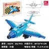 JIESTAR 58274 MÁY BAY CHIẾN ĐẤU F-2 bộ đồ chơi xếp lắp ráp ghép mô hình Military Army Quân Sự Bộ Đội 262 khối