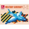 JIESTAR 58274 MÁY BAY CHIẾN ĐẤU F-2 bộ đồ chơi xếp lắp ráp ghép mô hình Military Army Quân Sự Bộ Đội 262 khối