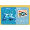 JIESTAR 58274 MÁY BAY CHIẾN ĐẤU F-2 bộ đồ chơi xếp lắp ráp ghép mô hình Military Army Quân Sự Bộ Đội 262 khối