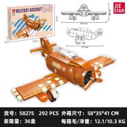 JIESTAR 58275 TIÊM KÍCH LA-07 bộ đồ chơi xếp lắp ráp ghép mô hình Military Army Quân Sự Bộ Đội 292 khối