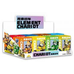 Kazi KY81068 81068 XE KÉO NGUYÊN TỐ 8 LOẠI bộ đồ chơi xếp lắp ráp ghép mô hình ELEMENT CHARIOT 704 khối
