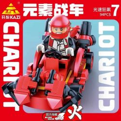 Kazi KY81068 81068 XE KÉO NGUYÊN TỐ 8 LOẠI bộ đồ chơi xếp lắp ráp ghép mô hình ELEMENT CHARIOT 704 khối