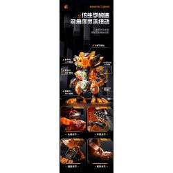 JI BRICK 39901 BỮA TIỆC QUÁI THÚ CƠN THỊNH NỘ CỦA CHÚA THẰN LẰN bộ đồ chơi xếp lắp ráp ghép mô hình 674 khối