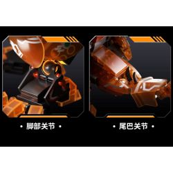 JI BRICK 39901 BỮA TIỆC QUÁI THÚ CƠN THỊNH NỘ CỦA CHÚA THẰN LẰN bộ đồ chơi xếp lắp ráp ghép mô hình 674 khối