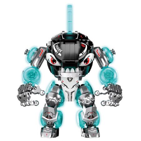 JI BRICK 39902 BỮA TIỆC QUÁI THÚ CÁ MẬP ĐEN bộ đồ chơi xếp lắp ráp ghép mô hình 688 khối