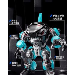 JI BRICK 39902 BỮA TIỆC QUÁI THÚ CÁ MẬP ĐEN bộ đồ chơi xếp lắp ráp ghép mô hình 688 khối