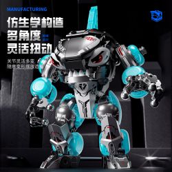 JI BRICK 39902 BỮA TIỆC QUÁI THÚ CÁ MẬP ĐEN bộ đồ chơi xếp lắp ráp ghép mô hình 688 khối