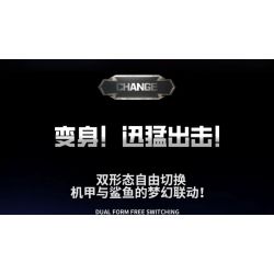 JI BRICK 39902 BỮA TIỆC QUÁI THÚ CÁ MẬP ĐEN bộ đồ chơi xếp lắp ráp ghép mô hình 688 khối