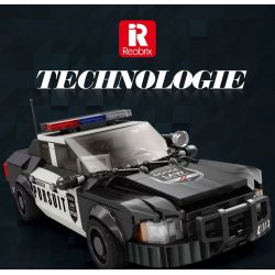 REOBRIX 816 DODGE XE CẢNH SÁT bộ đồ chơi xếp lắp ráp ghép mô hình Speed Champions Racing Cars Đua Xe Công Thức 404 khối