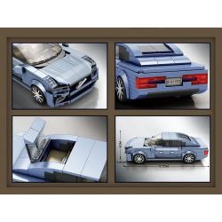 REOBRIX 817 XE THỂ THAO bộ đồ chơi xếp lắp ráp ghép mô hình Speed Champions Racing Cars Đua Xe Công Thức 387 khối