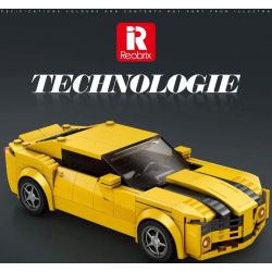 REOBRIX 818 XE THỂ THAO CHEVROLET CAMARO bộ đồ chơi xếp lắp ráp ghép mô hình Speed Champions Racing Cars Đua Xe Công Thức 327 khối