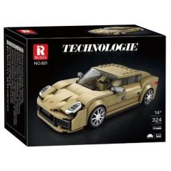 REOBRIX 821 XE THỂ THAO PORSCHE bộ đồ chơi xếp lắp ráp ghép mô hình Speed Champions Racing Cars Đua Xe Công Thức 324 khối