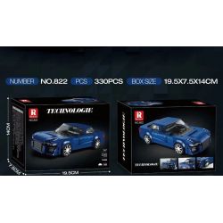 REOBRIX 822 XE THỂ THAO bộ đồ chơi xếp lắp ráp ghép mô hình Speed Champions Racing Cars Đua Xe Công Thức 330 khối