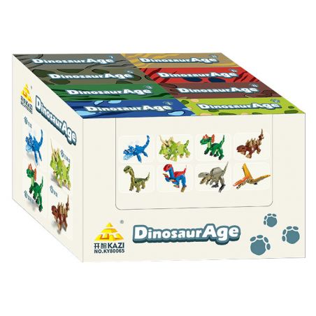 Kazi KY80065 80065 AGE OF DINOSAURS 8 MÔ HÌNH MOSASAURUS TRICERATOPS DIPLOSAURUS STEGOSAURUS BRONTOSAURUS THERIZINOSAURUS SPINOSAURUS PTEROSAUR bộ đồ chơi xếp lắp ráp ghép mô hình Creator DINOSAURAGE Sáng Tạo 550 khối