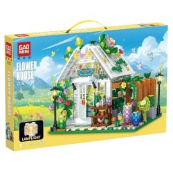 GAOMISI T2103 2103 CỬA HÀNG HOA bộ đồ chơi xếp lắp ráp ghép mô hình Creator FLOWER SHOP Sáng Tạo 769 khối