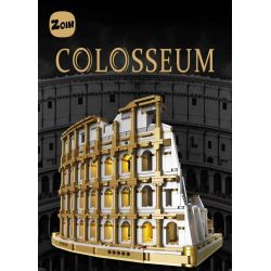 ZOIN GK201 ĐẤU TRƯỜNG LA MÃ bộ đồ chơi xếp lắp ráp ghép mô hình Creator COLOSSEUM Sáng Tạo