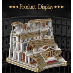 ZOIN GK201 ĐẤU TRƯỜNG LA MÃ bộ đồ chơi xếp lắp ráp ghép mô hình Creator COLOSSEUM Sáng Tạo