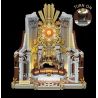 ZOIN GK202 NGAI VÀNG CỦA THÁNH PETER bộ đồ chơi xếp lắp ráp ghép mô hình Creator ST. PETER'S THRONE Sáng Tạo