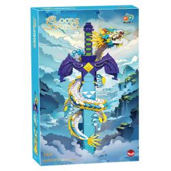 ZHEGAO 663020 THANH KIẾM RỒNG bộ đồ chơi xếp lắp ráp ghép mô hình LOONG SWORD 1433 khối