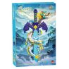 ZHEGAO 663020 THANH KIẾM RỒNG bộ đồ chơi xếp lắp ráp ghép mô hình LOONG SWORD 1433 khối