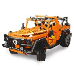 HAPPY BUILD PANGU YC-23040 23040 YC23040 ĐỊA HÌNH JICHI tỷ lệ 1:14 bộ đồ chơi xếp lắp ráp ghép mô hình Technic WILDSPEED BLOCK Kỹ Thuật Công Nghệ Cao Mô Hình Phương Tiện 790 khối