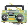 GAOMISI T2111 2111 ĐÀI PHÁT THANH CỔ ĐIỂN bộ đồ chơi xếp lắp ráp ghép mô hình VINTAGE RADIO 781 khối