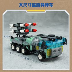 KEEPPLEY 42207 PHẢN ỨNG PHỐI HỢP 8 TỔ XE TÊN LỬA HÀNH TRÌNH bộ đồ chơi xếp lắp ráp ghép mô hình Military Army Quân Sự Bộ Đội